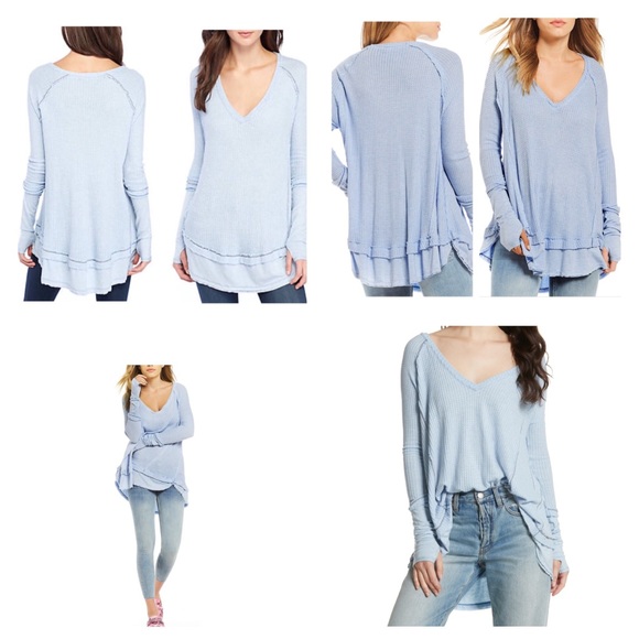 Free People Laguna Thermal Top.  NWT. - Picture 2 of 8